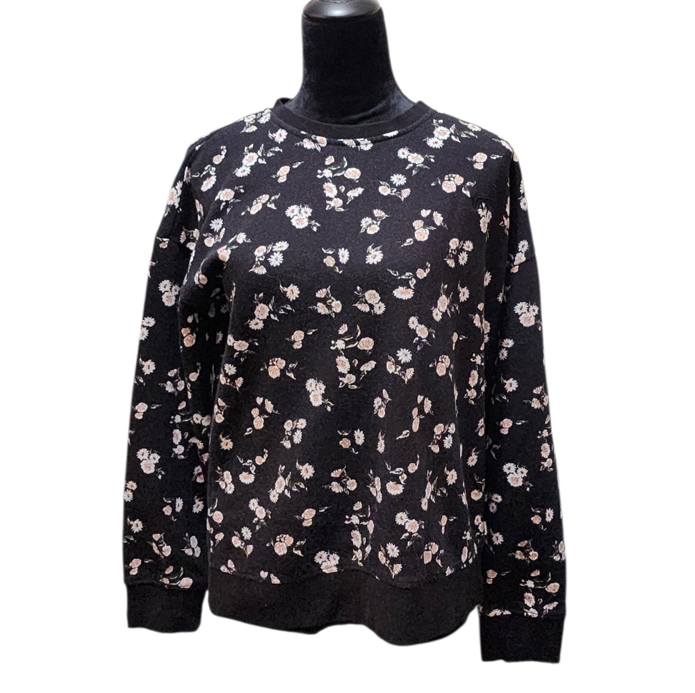 Vans Black Floral black Sweatshirt